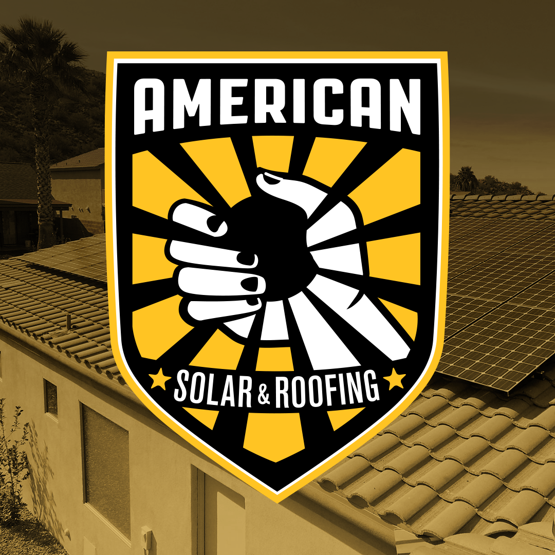 American Solar & Roofing - Tall Color Logo