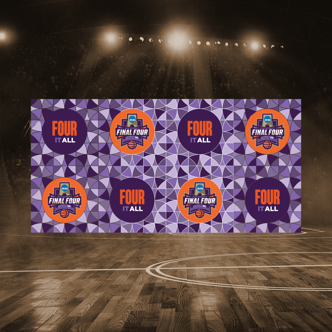 2018 NCAA Women's Final Four Fence Signage